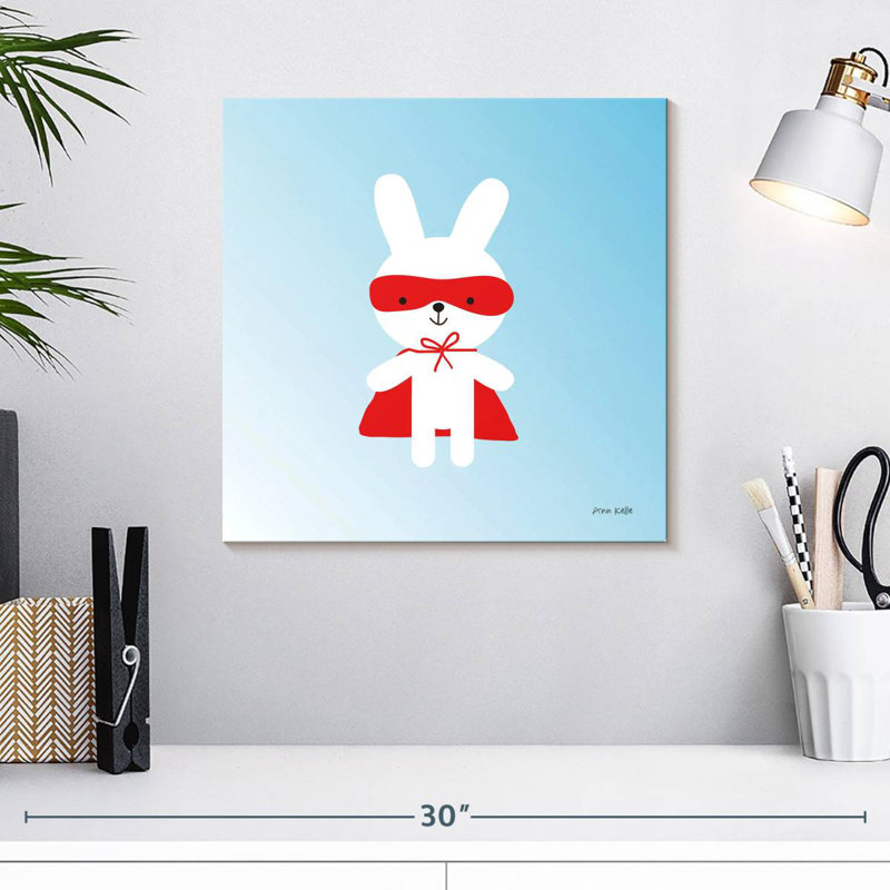 Ashelle Rabbit Super Hero, H 16 po x l 16 po