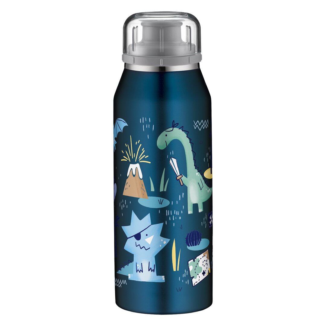 Isolierte Trinkflasche Isobottle Kids, Trinkflasche, Isolierte Flasche, Flasche, Edelstahl, Dino Pirates, 350 Ml, 99D940...