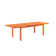 Gibraltar Extendable Rectangular Powder Coated Aluminum Outdoor Dining Table