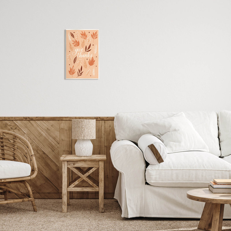 Offrez des feuilles d'automne - 104, H 15 po x l 10 po x P 0,5 po, Bois