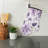 Lilac Edge Oven Mitt Cotton Twill