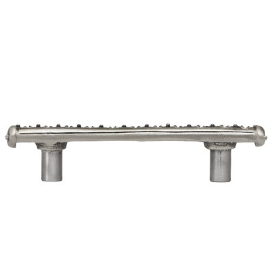 Caché 3 inches c.c. pull with center of Swarovski Aurore Boreale Crystals in Chalice