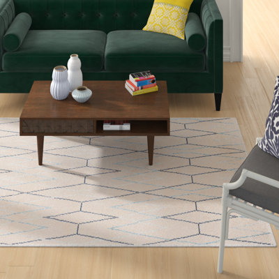 Tapis en soie de bambou noué à la main Highpoint Stone Wash