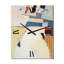 Réapparition de souvenirs rétro collage I - peinture abstraite horloge murale-99637056