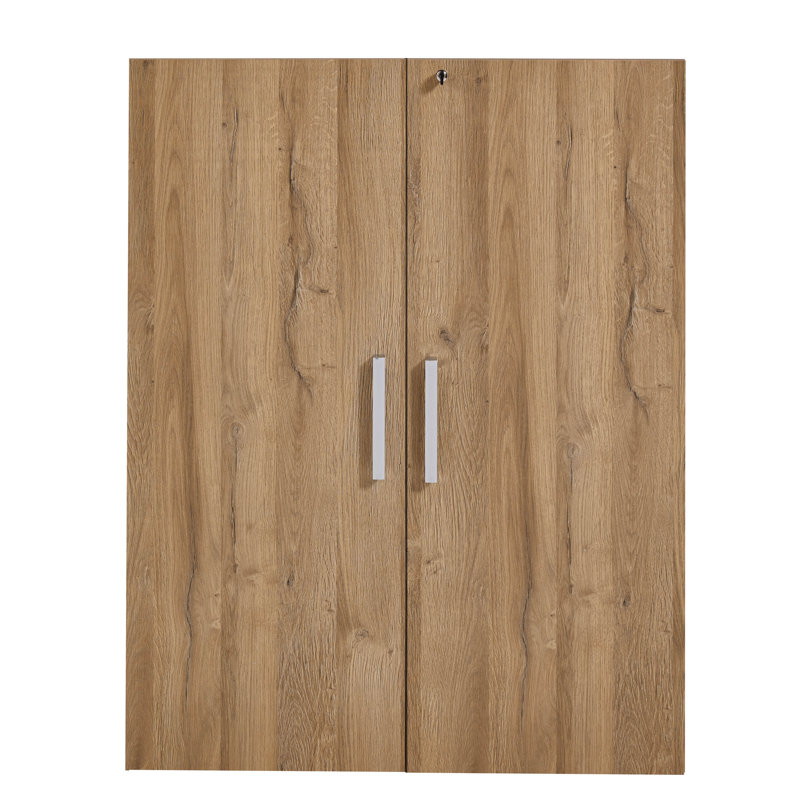 Woolum Engineered Wood Cabinet Doors, Brown