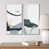 Toile avec cadre blanc