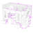 Convertible Bunk Bed With Changeable Desk And 2 Drawers-138656591-138656585