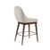 Harper Swivel Upholstered Counter Stool with Solid Wood Frame