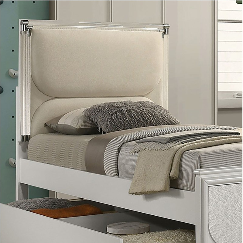 Lit pour enfant avec couchette simple Elioat, Twin