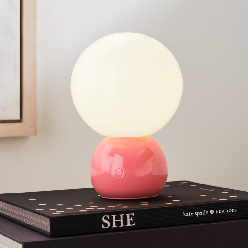 Suki LED Table Lamp, Coral