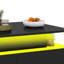 Modern Lift Top Coffee Table with 4 Drawers & LED Lights-1077390372