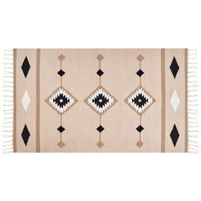 Janessa Moroccan Hand Woven 200cm X 300cm Area Rug