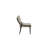 Kratz Leather Sling Chair -Peppercorn