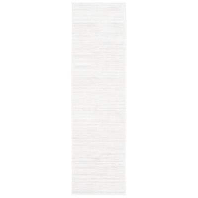 Vision Striped Area Rug In Ivory