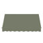 Store fixe Awntech Santa Fe, 225 cm x 79 cm x 61 cm, rayures marron/beige-28213025-28213257