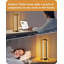 Lampe de table à DEL avec 3 températures de couleur, gradation continue, angle réglable, design minimaliste moderne pour la chambre à coucher, le salon et la table de chevet