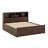 Wood Platform Bed With Multi-Storage Headboard, USB And Drawers-1676302919