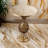 Kiesha Iron Top End Table