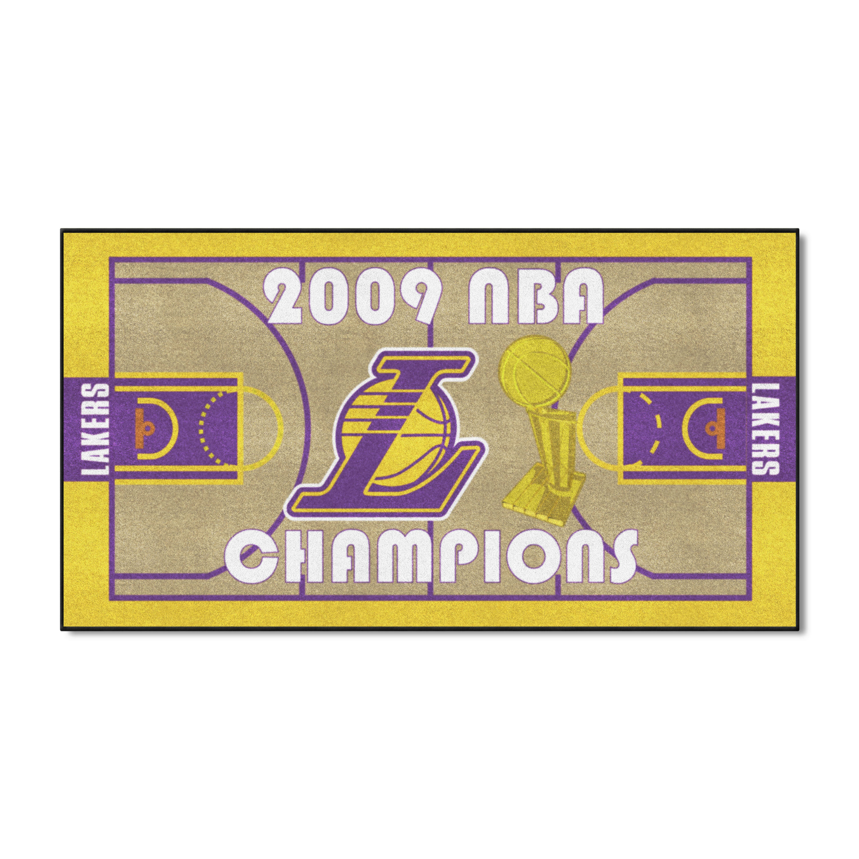 FANMATS NBA - Los Angeles Lakers 2020 NBA Finals Champions Court