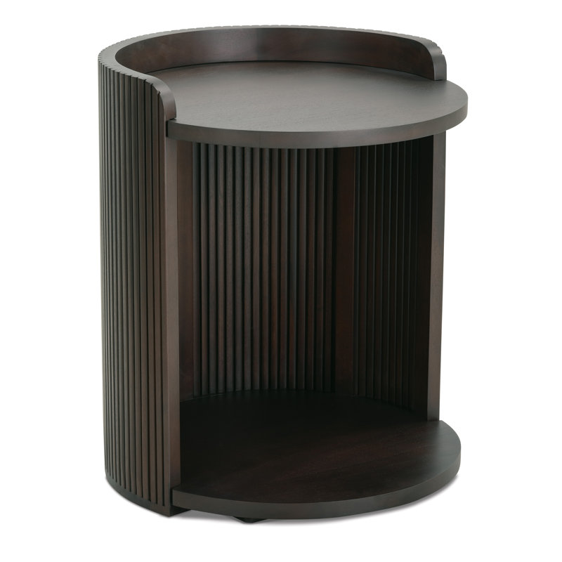 Table de bout Kindred, Marron foncé