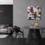  «Fruit Collage 2» par Coco Good, art mural en verre acrylique, 36 po x 36 po-315831972