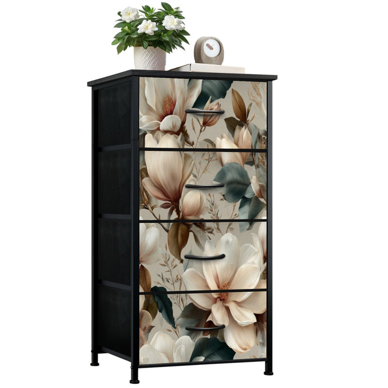 Commode de rangement verticale 4 tiroirs