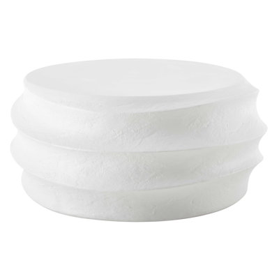 Winded Outdoor White Coffee Table by Ivy Bronx