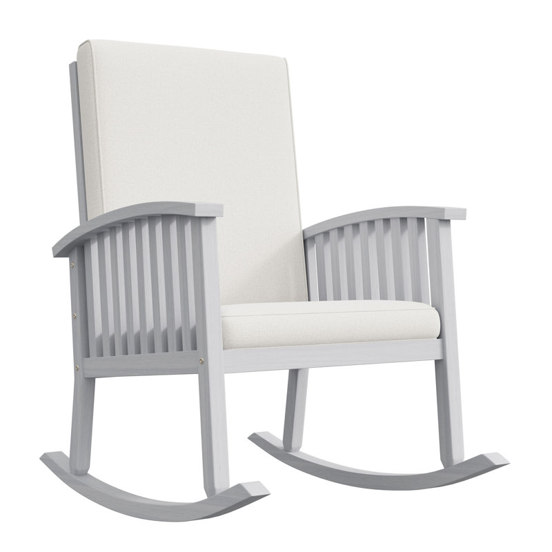 Chaise à bascule, White
