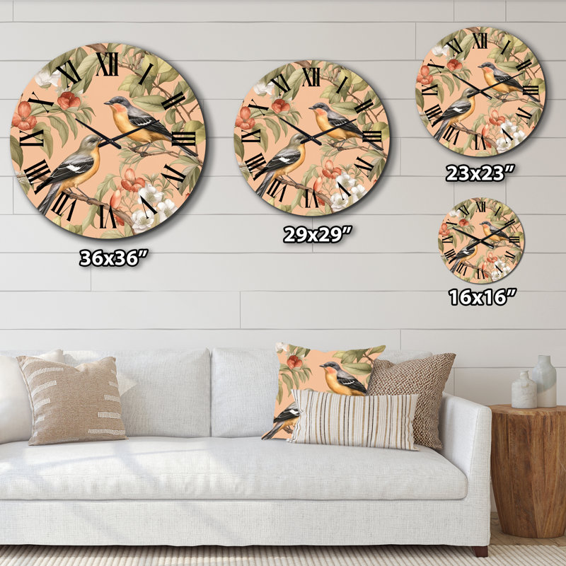Metal Wall Clock, Large