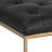 Osa Leather Ottoman - Black-1090025372