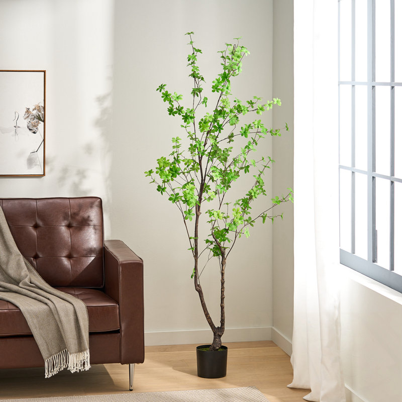 Arbre à feuilles artificiel 180 cm
