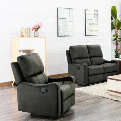 Ensemble de salon inclinable 2 pièces Shirah