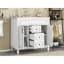Meuble-lavabo élégant avec design fonctionnel et grand espace de rangement-1380676801