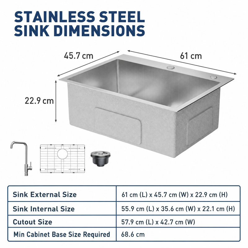 Workstation Kitchen Basin