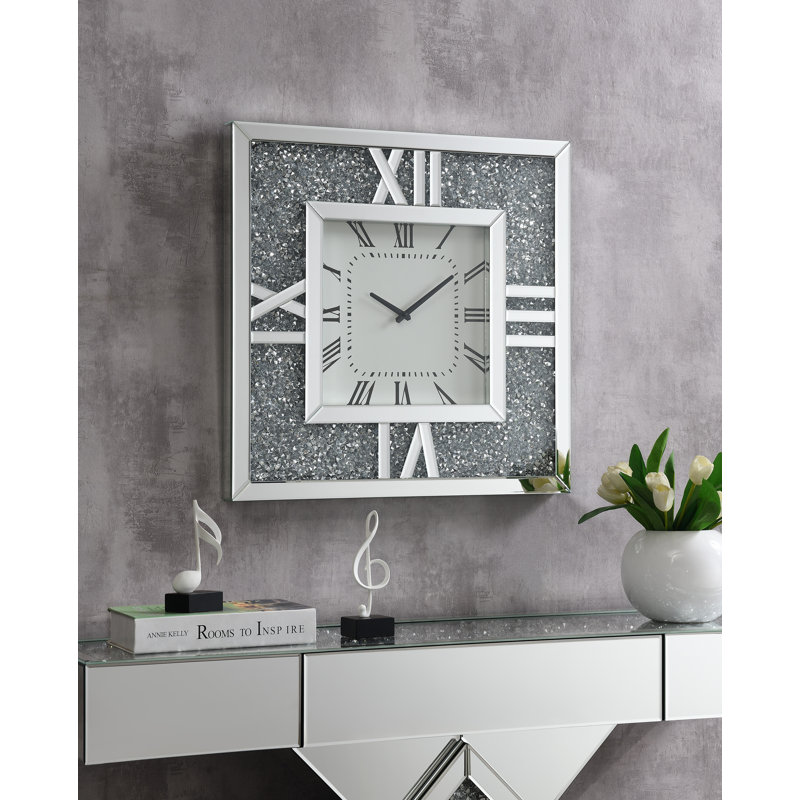 Horloge murale en verre Lallo