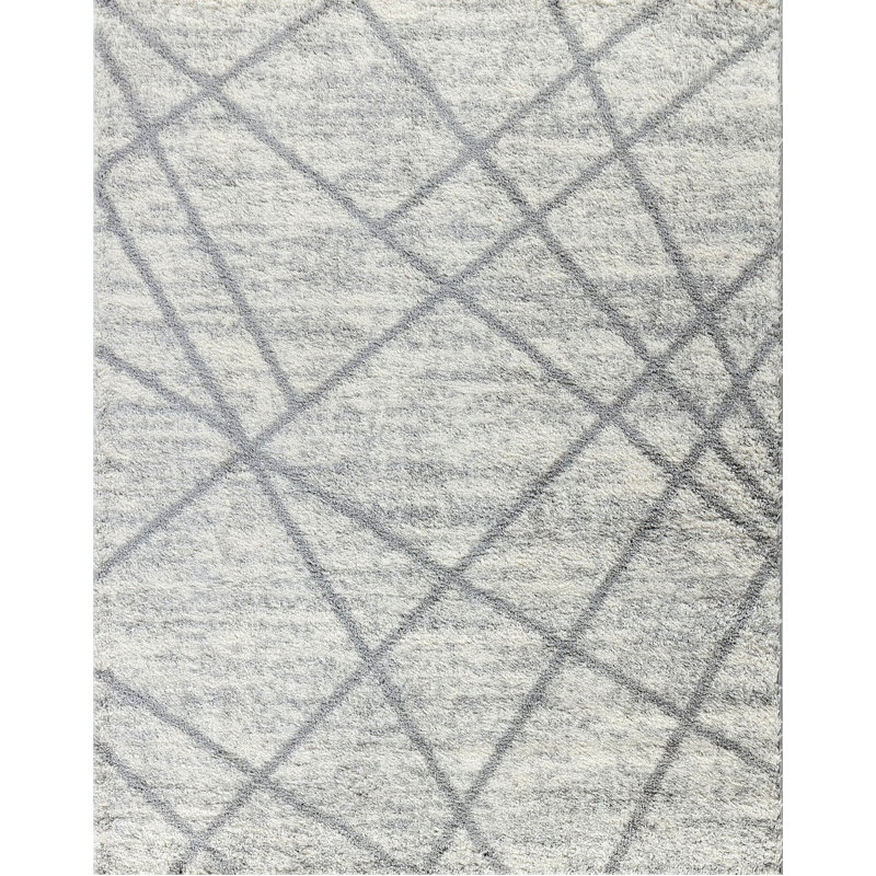 Tapis à poils longs, Rectangle 7 pi 10 po x 9 pi 10 po