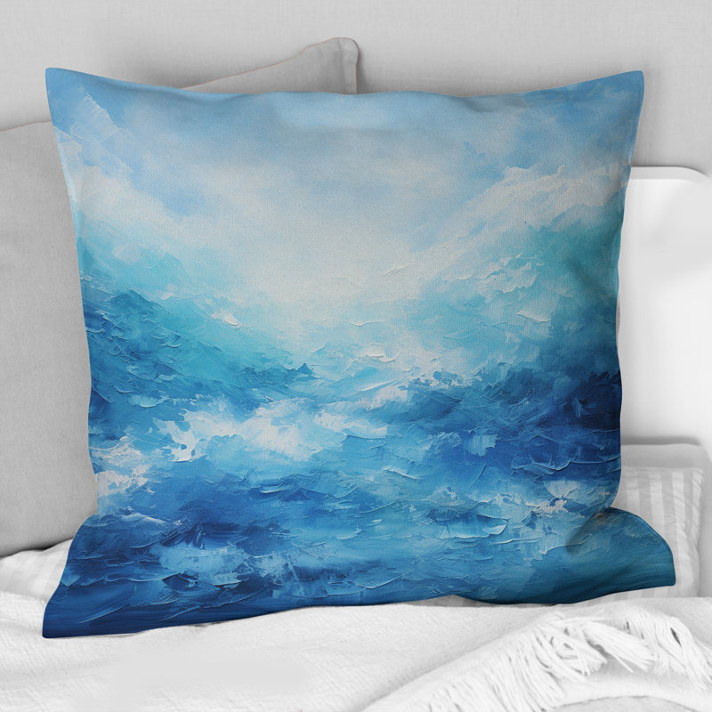 Coussin Blue Infinity Of The Ocean II