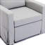 Canapé modulaire à siège simple avec 1 repose-pieds-458001183