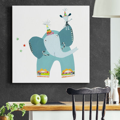 Circus Elephant - impression sur toile tendue