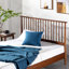 Rashay Mid-Century Modern Solid Wood Spindle Platform Bed-59362487