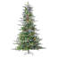 Artificial Pine Christmas Tree with Color & Clear Lights-1950006867