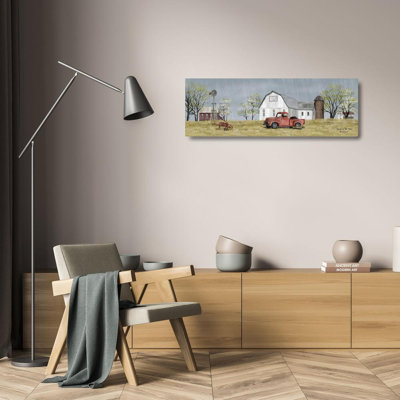 «Gracie Oaks Jacobs», art sur toile tendue par Billy Gallery: Spring on the Farm BJ1196A