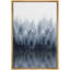 Paysage de forêt Woodland «Blue Winter Mist Pastel Mountain Forest Nature» sur-99141890-99141891
