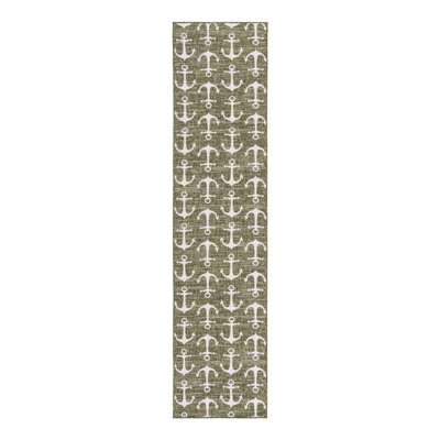 Machine Woven Polypropylene Plastic Rug