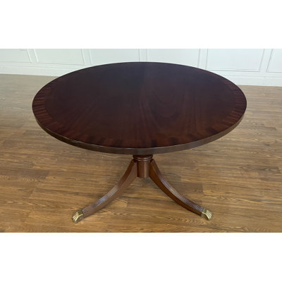 42" Round Mahogany Table