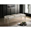 Banc classique classique 1pc avec pieds en acrylique et miroir en bois massif-1092344725