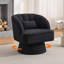 Upholstered Swivel Armchair-537604695-537604691