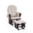 Cleo Wooden Glider and Ottoman-98415156-98415157