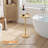 Bamboo Round End Table-323381775