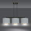Eamie 3 - Light Steel Kitchen Island Pendant-1128253638